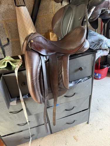 Inch brown leather black - leather,