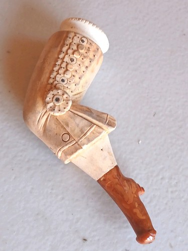 Antique meerschaum pipe - antique,