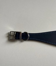 Handmade Navy English Leather