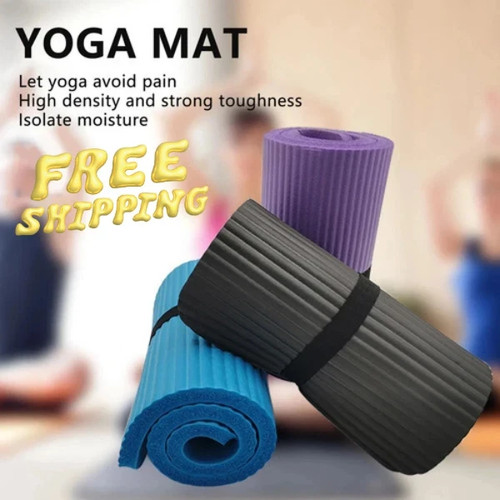 Yoga mat 15mm - thick, exercise