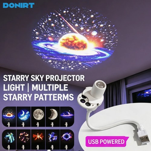 Galaxy projector night - 1,