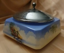 Vintage Robert Pringle & Son Handpainted Storage Trinket Pot for Sugar