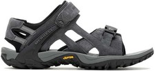 Merrell Kahuna Mens Hiking Walking Shoes Sandals 12 Strap Asphalt Black
