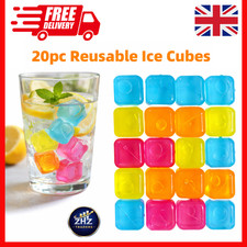 20PC PACK REUSABLE ICE CUBES