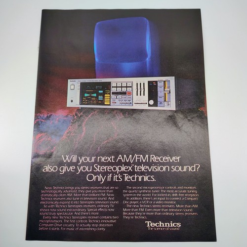 Technics vintage magazine - technics,