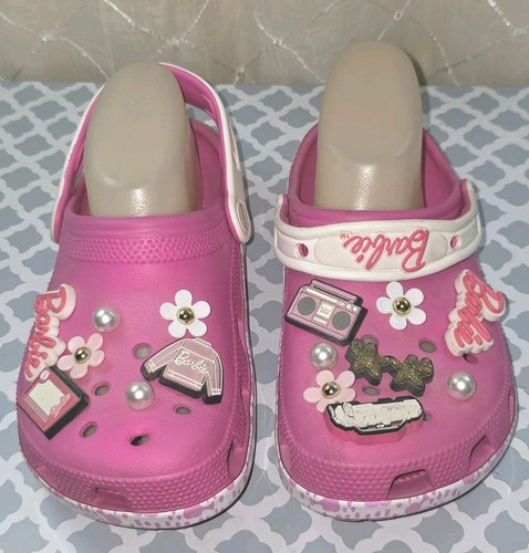 Barbie crocs clog shoes - crocs,