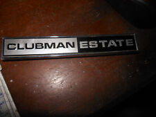 Classic Mini Clubman Estate Rear Door Badge, BMC, Austin / Leyland CZH944