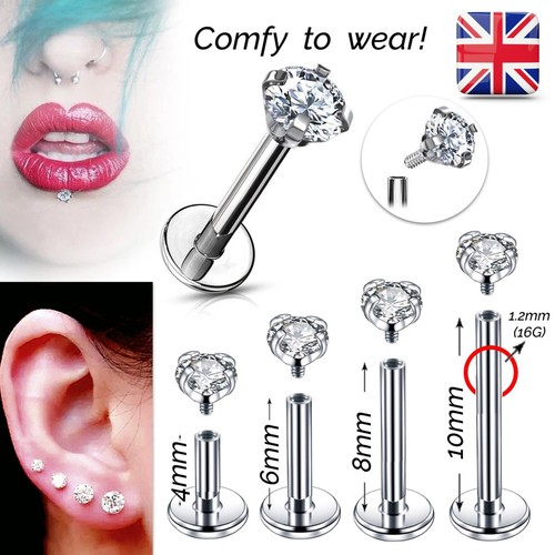 Cartilage earrings stud - cartilage,