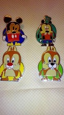 Disney Pins Limited Release Vinylmation Mystery Pin Collection - Popcorn 4 pins