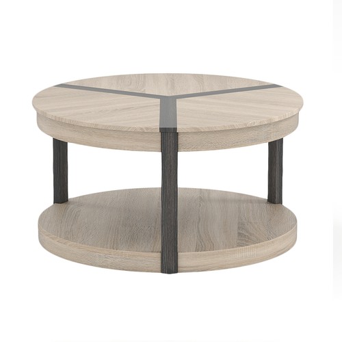 Costway tier round coffee - 2-tier,