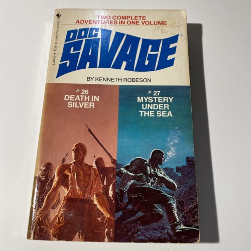 1980s doc savage bantam - doc, double
