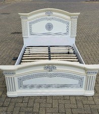 Aida Original High Lacquered Italian Double Bed