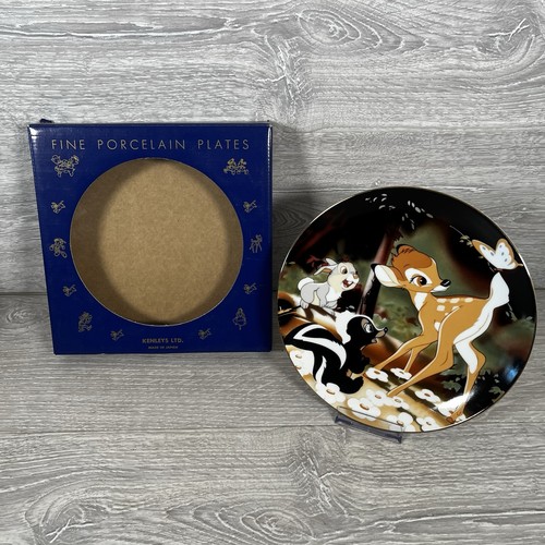 Disney bambi collectable plate - disney,