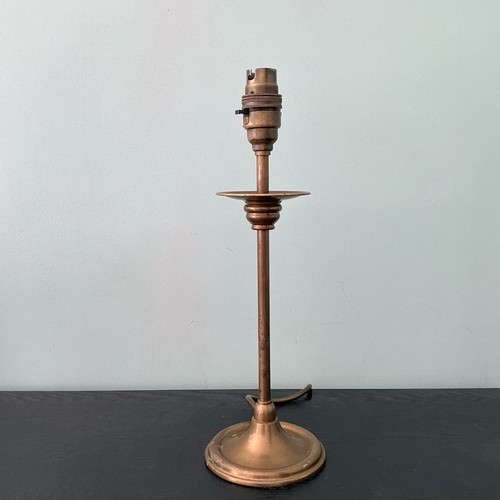 Vintage brass candlestick drip - brass,