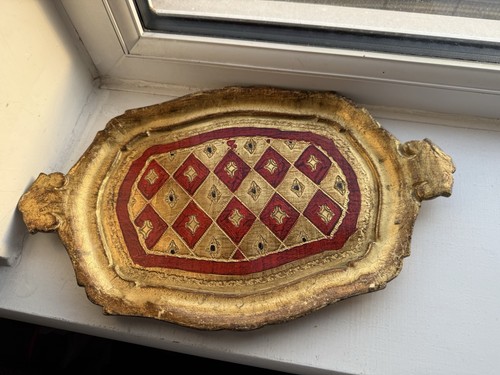 Vtg italian florentine gilt - vtg,