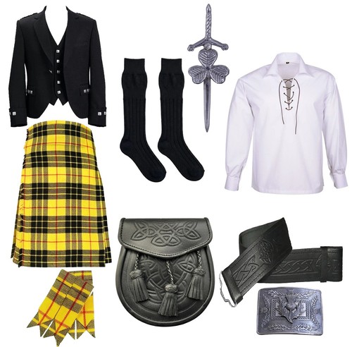 Men scottish pcs kilt - scottish,