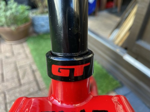 Seat post clamp decal - x, gt