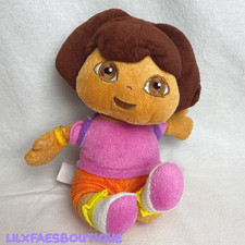 8" 2007 Dora the explorer soft toy plushie doll