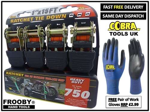 Heavy duty ratchet tie - heavy,