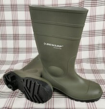 Dunlop Protomastor Waterproof Steel Toe Cap Safety Wellington Boots Wellies PPE