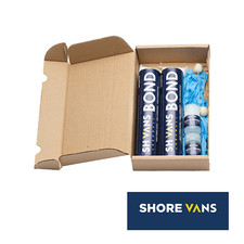 Van Double Glass Window Fitting Kit VW T5 T5.1 T6 Vivaro Trafic Transit