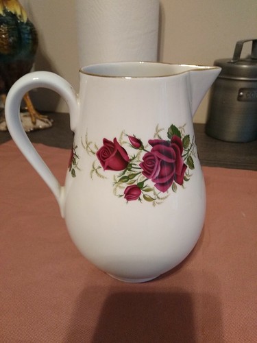 Vintage staffordshire jug - vintage,