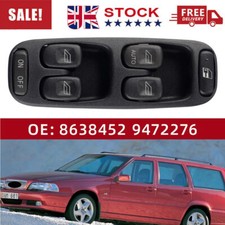 8638452 Power Window Control Switch For 1998-2000 Volvo V70 S70 XC70 C70 8637145