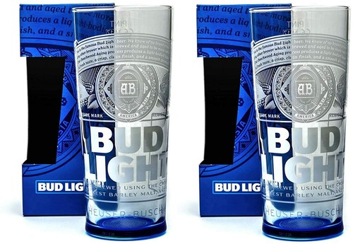 Bud light pint glass - x,