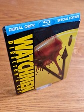 WATCHMEN 3disc Bluray steelbook rare OOP Canada import Future Shop region a free