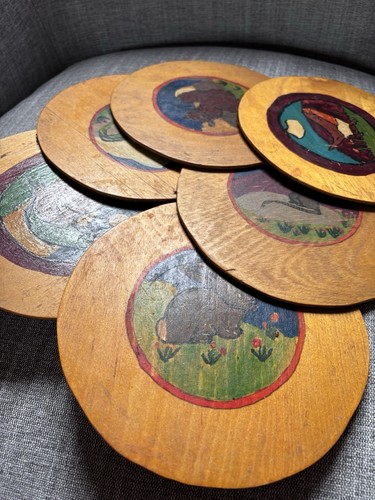 Folk art wooden - folk, animal