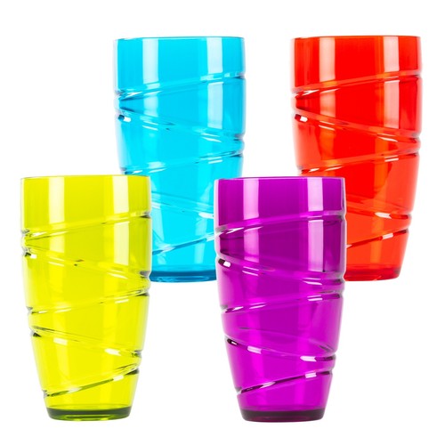 Tall tumbler glasses - 4,