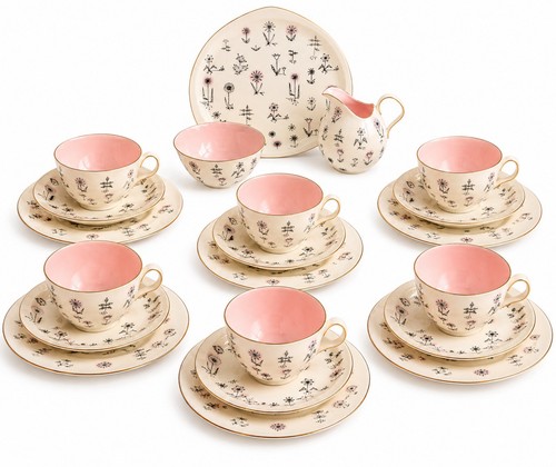 Hazel thumpston 21pc tea - thumpston,