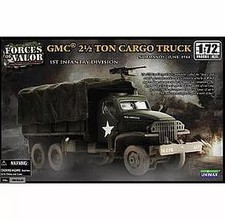 Model Kit 1/72 GMC 2.5-Ton Cargo Truck US Army Normandy 1944 Model 87014