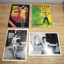 Bruce Lee Magazines 2x Signed