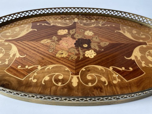 Vintage oval inlaid sorrento - vintage,