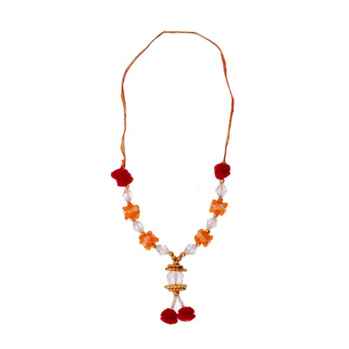 Artificial flower haar beads - artificial,