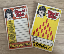 2 x Shredded Wheat Nabisco Play ‘n’ Score Card Kevin Keegan