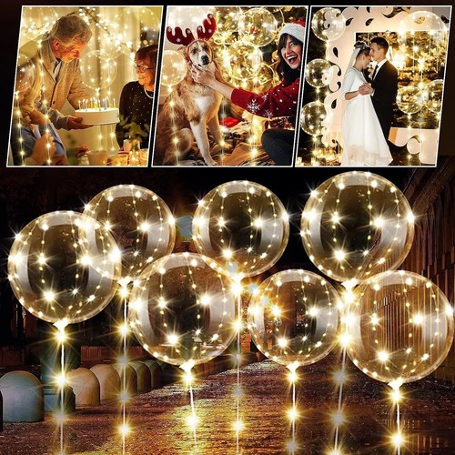 Transparent led light bobo - transparent, up
