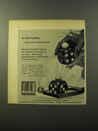 1961 dunhill advertisement - 1961,
