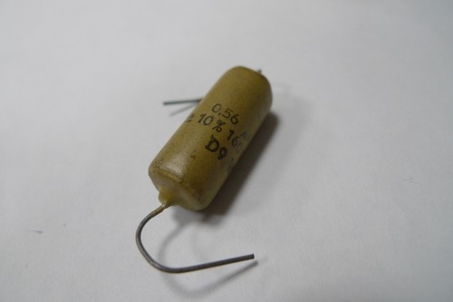 Mullard capacitor mustard - mullard,