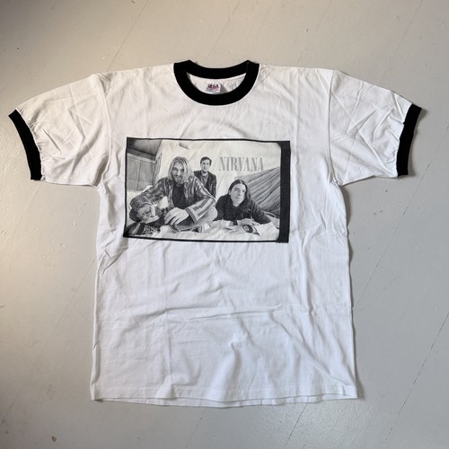 1996 nirvana promo shirt - 1996,