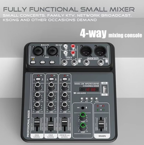 Audio mixer 48v phantom power - audio,