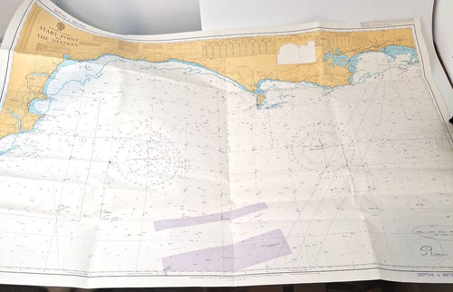 Admiralty chart 2454 1982 - admiralty,