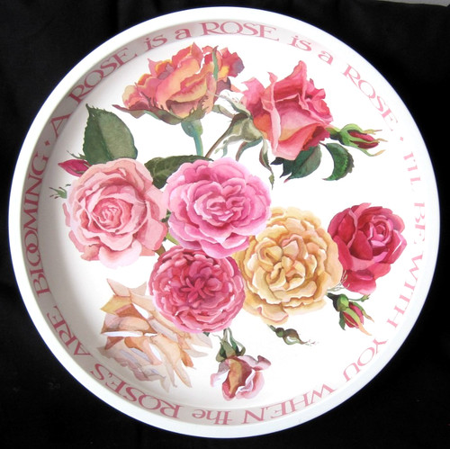 Emma bridgewater roses - bridgewater, metal