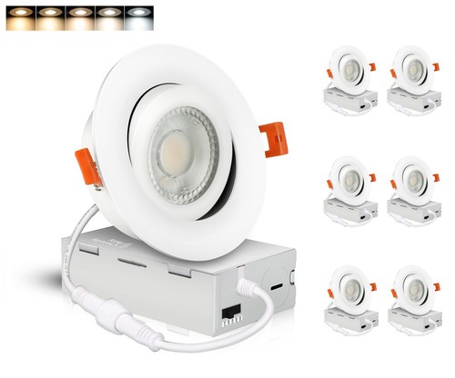 Gimbal led recessed - 4”,