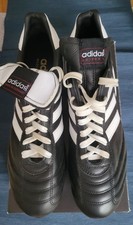 Adidas - Kaiser 5 Cup - Soft Ground - Football Boots - UK 10 - NEW - Black