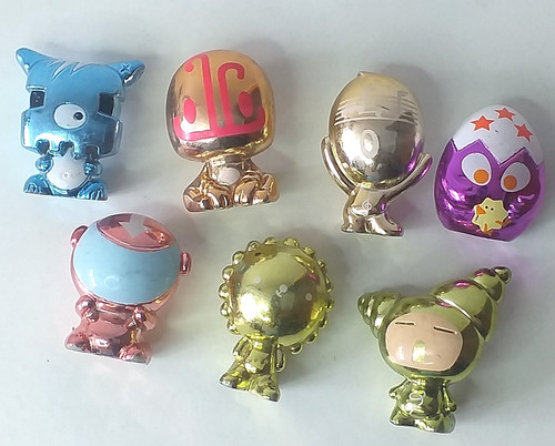 Gogo crazy bones shiny - bones, x7