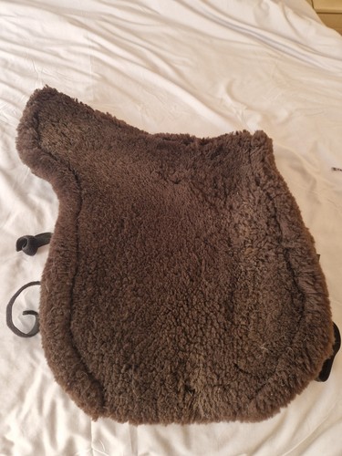 Sheepskin show numnah dark - ,