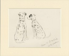 DALMATIAN VINTAGE 1937 DOG ART