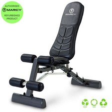 Folding Weight Bench Multi Function Adjustable Quick Fold System MARCY SB-10100